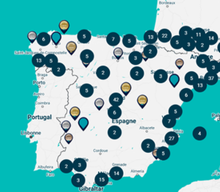 mapa distribuidores