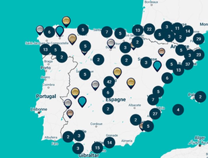 mapa distribuidores